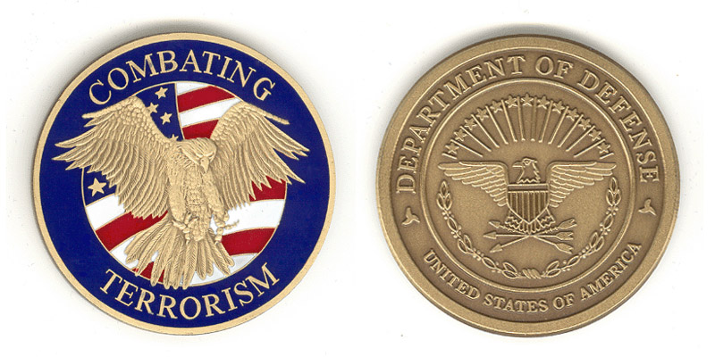 Combating Terrorism Coin
