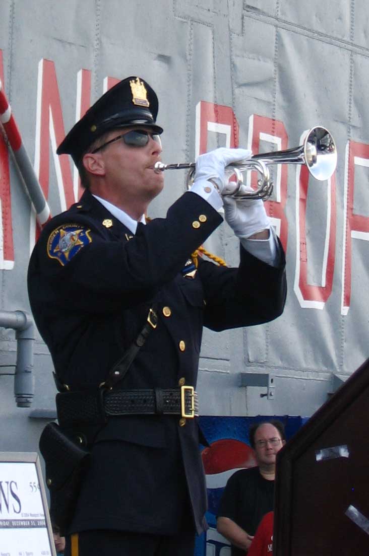 New Jersey State Bugler - Officer Robert Krupinski (Ret.) Performs Taps